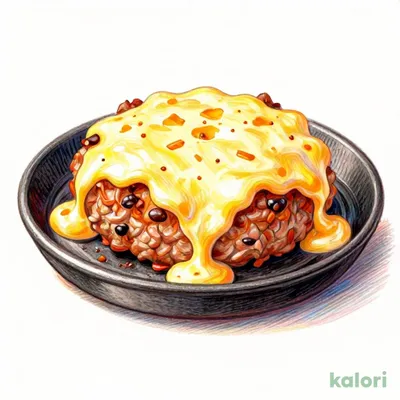 フォンデュ風チーズハンバーグ L