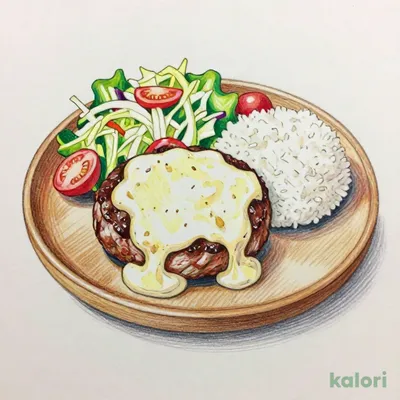 Cheese Fondue-Style Salisbury Steak Dish, Medium