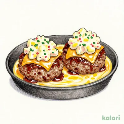 ポテサラパケットバーグ ダブル