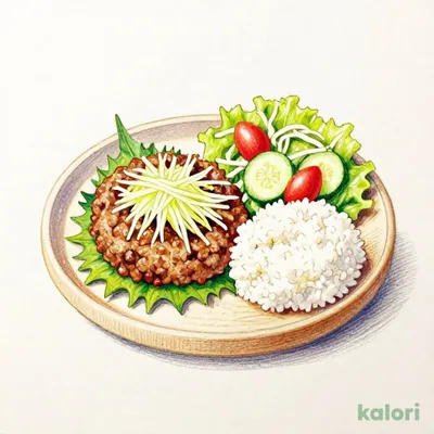 ミニマムおろしそバーグディッシュ