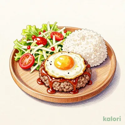 Minimum Egg Salisbury Steak Dish