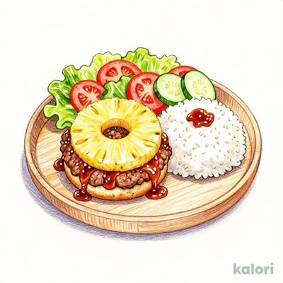 ミニマムパインバーグディッシュ ハンバーグSS