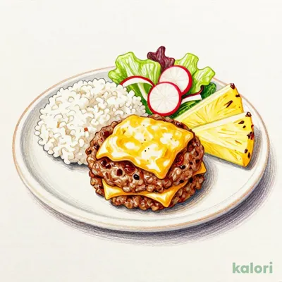 ライトセット チーズ ハンバーグSS