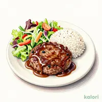 Black Demi-Glace Hamburg, Medium