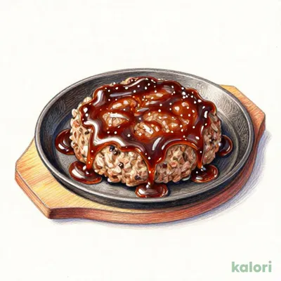 Black Demi-Glace Hamburg Steak, Large