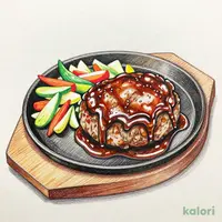 Black Demi-Glace Hamburg Steak, Small