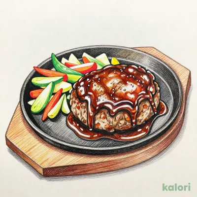 Black Demi-Glace Hamburg Steak, Small