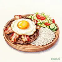 ベーコンエッグベネバーグディッシュ L