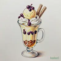 ジョッキパフェ(シャインマスカット)
