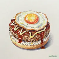 星降る月見てりたまマヨバーグディッシュ L
