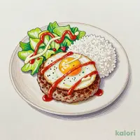 星降る月見てりたまマヨバーグディッシュ（スープセット） S