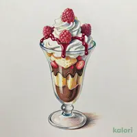 いちごチョコパフェ