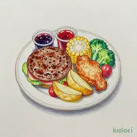 お子様ヒコーキプレート