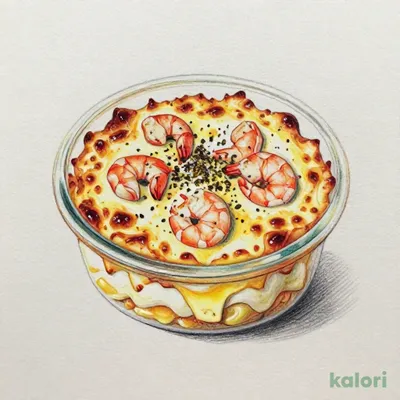 イセエビ風味のエビクリームグラタン