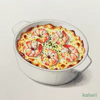 イセエビ風味のクリームグラタン