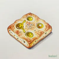 オリーブオイル＋塩フォカッチャ