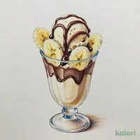 チョコバナナフロート