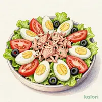 ツナとオリーブのニース風サラダ