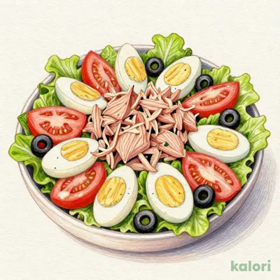 ツナとオリーブのニース風サラダ