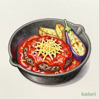 ハンバーグステーキ ガーリックトマトソース