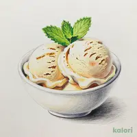 バニラアイス