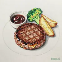 ビーフハンバーグ