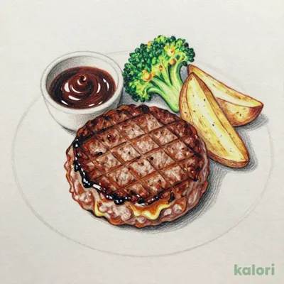 ビーフハンバーグ