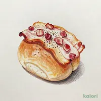 ベーコンペッパーロール