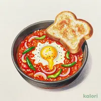 モーニング・シャクシュカ＆トースト