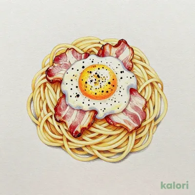 ランチ・とろけるたまごのカルボナーラパスタ
