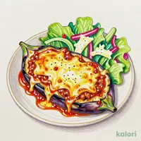 ランチ・グリルなすのミートソースグラタンプレート