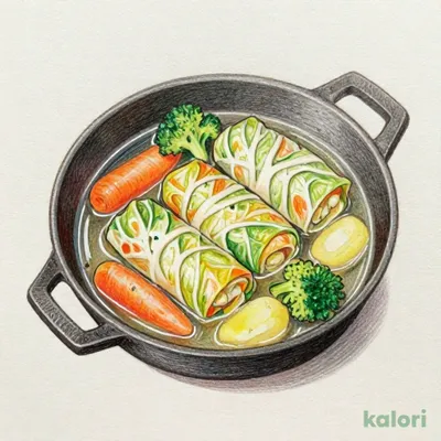 ランチ・ロールキャベツのポトフ