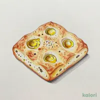 塩オリーブフォカッチャピザ