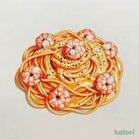 小海老のイセエビソースパスタ