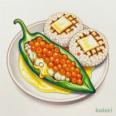 旬・たらこと焼きもちのとろーりチーズのアヒージョ