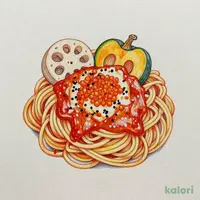 旬・たらこと秋野菜のアラビアータ