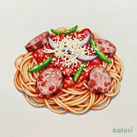 昔ながらのナポリタン
