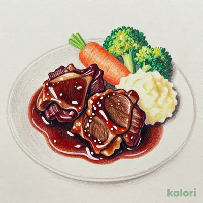 牛ほほ肉の赤ワイン煮込み