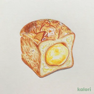 ミニキューブパン　プリン