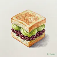 ミニキューブパン　抹茶あずき
