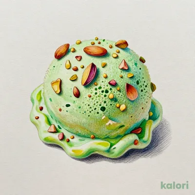 Almond Pistachio Ice Cream