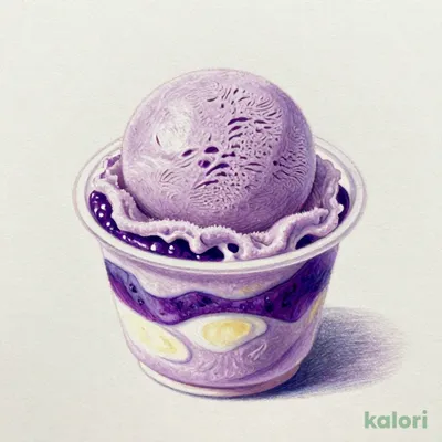 Beni-imo (Purple Sweet Potato) Ice Cream Cup