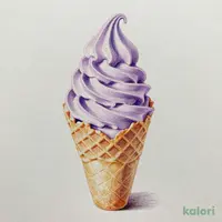 Beni-imo (Purple Sweet Potato) Soft Serve