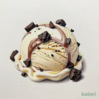 Chocolate Cookies Swirl