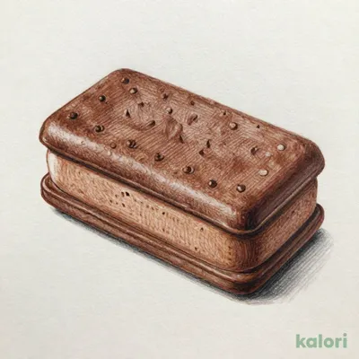 Polar Bear Chocolate (Ice Cream Sandwich)