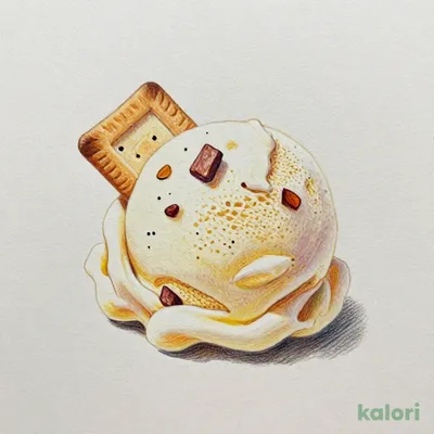Okinawan Salt Chinsuko Cookie Ice Cream