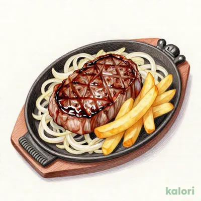 炭焼きミスジランチ