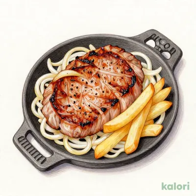 黒瀬のスパイス炭焼きとんとんグリルランチ