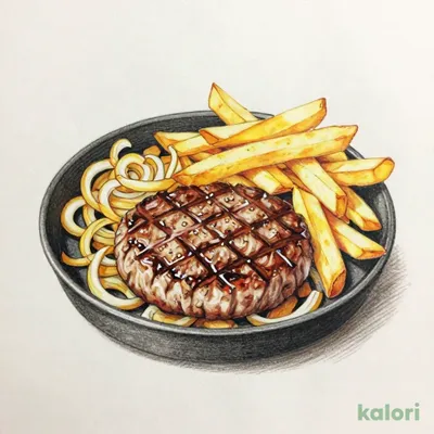 Hamburger Steak Lunch
