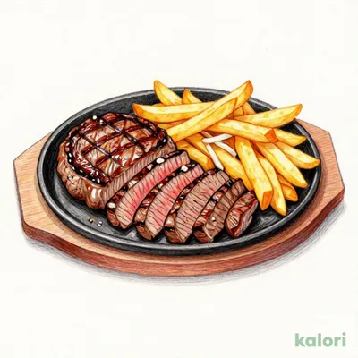 ブロンコおじさんのこだわり炭焼きがんこハンバーグ&炭焼きハラミランチ
